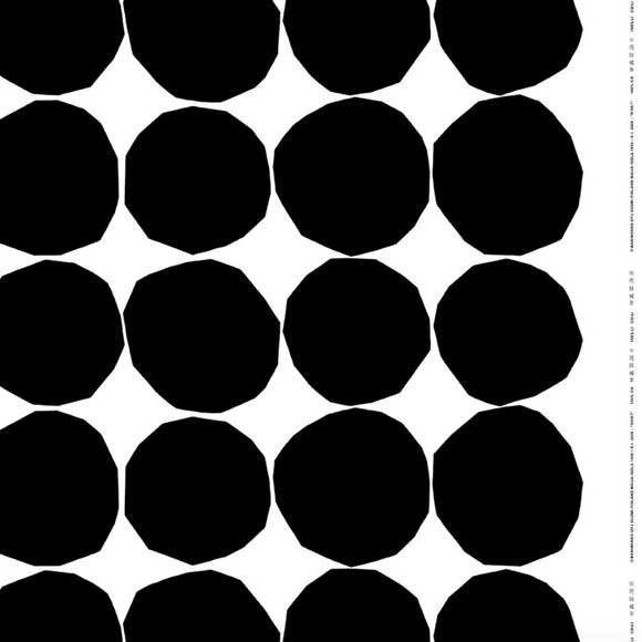 Button pOlkA dOt Kivet/Stones by Maija Isola collar tank blouse ORANGE VTG USA - Picture 9 of 10